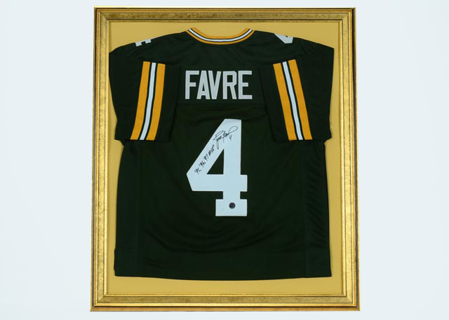 Brett Favre Signed Green Bay Packers Jersey