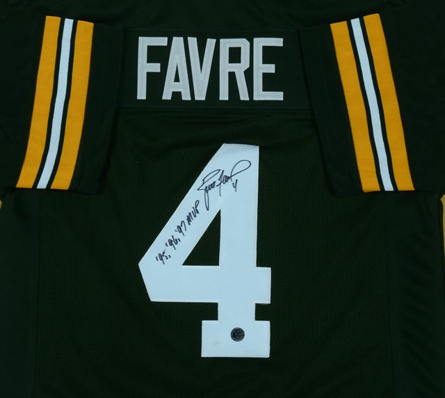 Brett Favre Signed Green Bay Packers Jersey