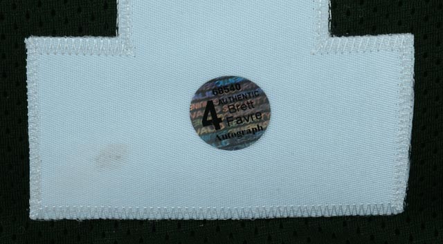 Brett Favre Signed Green Bay Packers Jersey