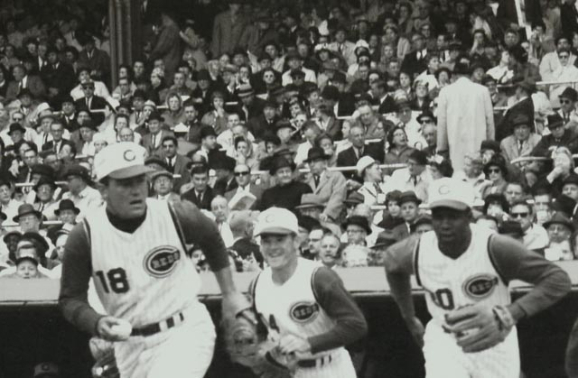 Pete Rose Signed First Game Poster