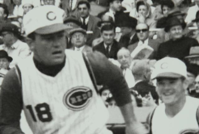 Pete Rose Signed First Game Poster