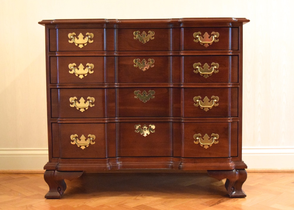 Ethan Allen Blockfront Cherry Chest
