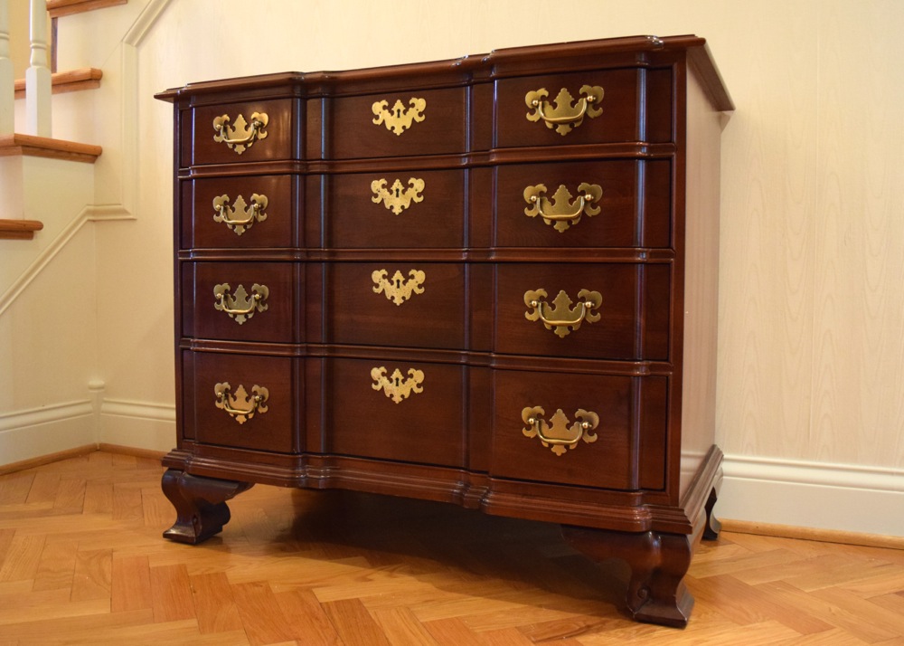 Ethan Allen Blockfront Cherry Chest