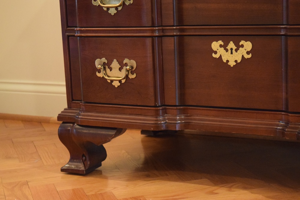 Ethan Allen Blockfront Cherry Chest