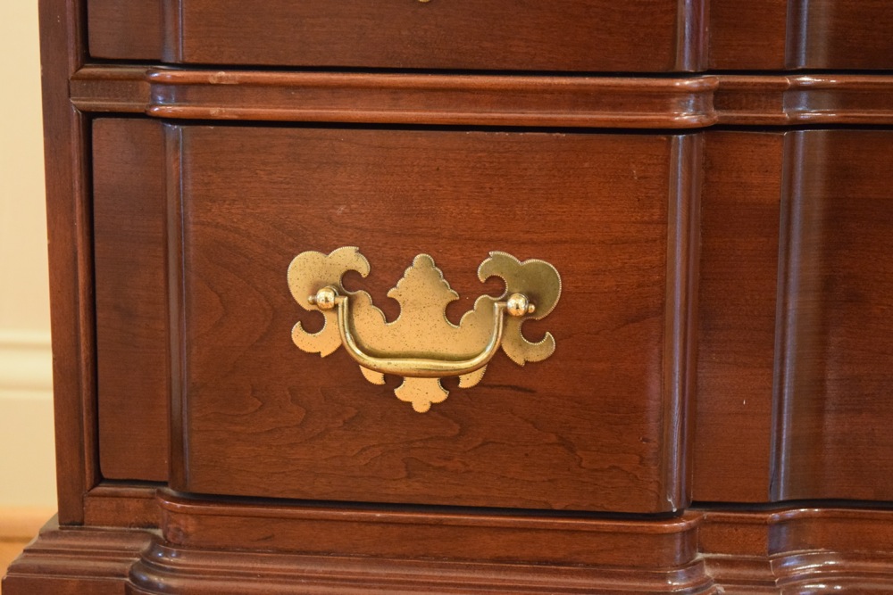 Ethan Allen Blockfront Cherry Chest