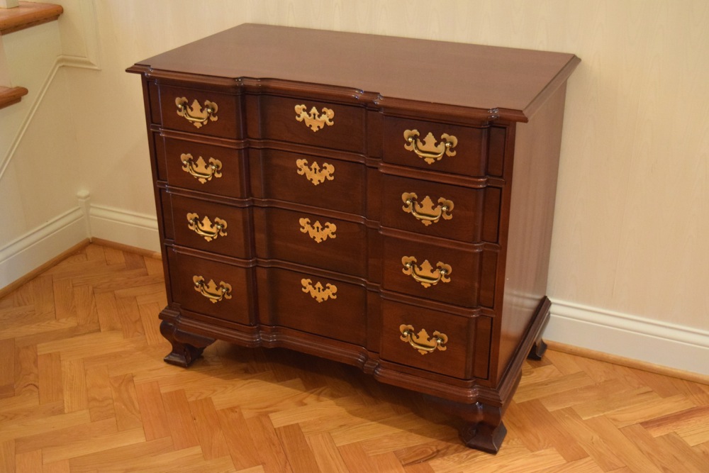 Ethan Allen Blockfront Cherry Chest
