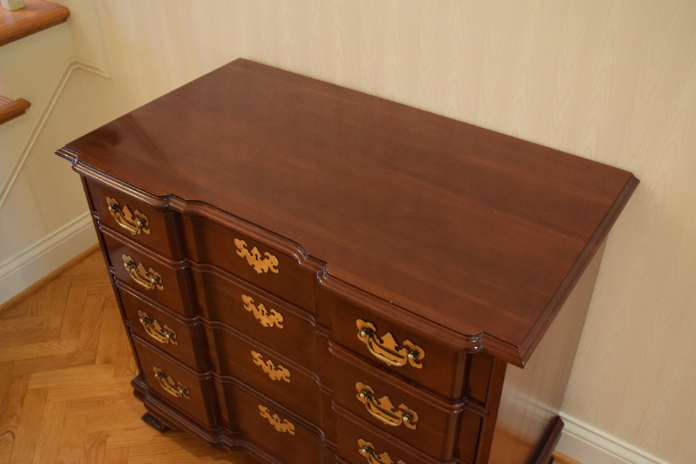 Ethan Allen Blockfront Cherry Chest