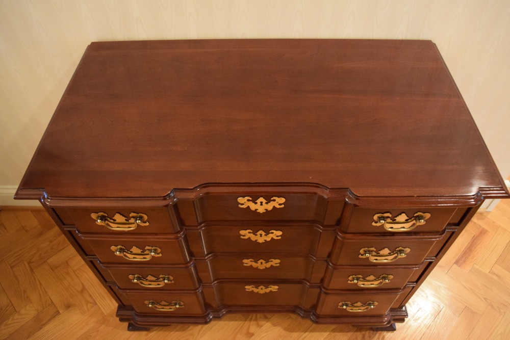 Ethan Allen Blockfront Cherry Chest