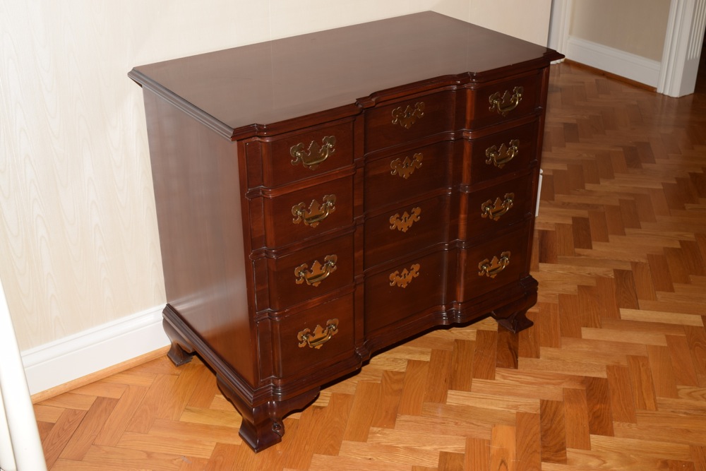 Ethan Allen Blockfront Cherry Chest