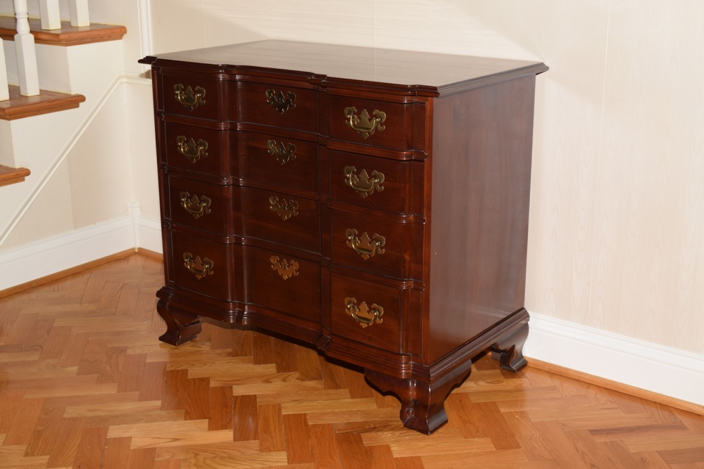 Ethan Allen Blockfront Cherry Chest