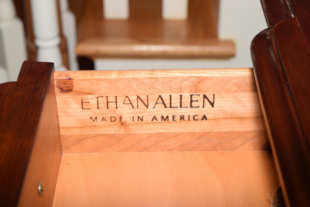 Ethan Allen Blockfront Cherry Chest