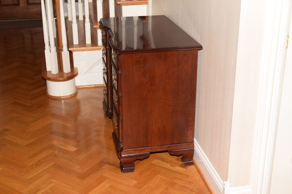 Ethan Allen Blockfront Cherry Chest