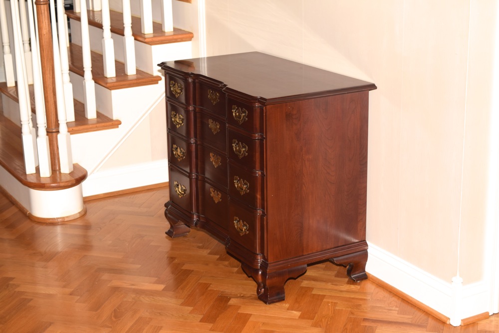 Ethan Allen Blockfront Cherry Chest