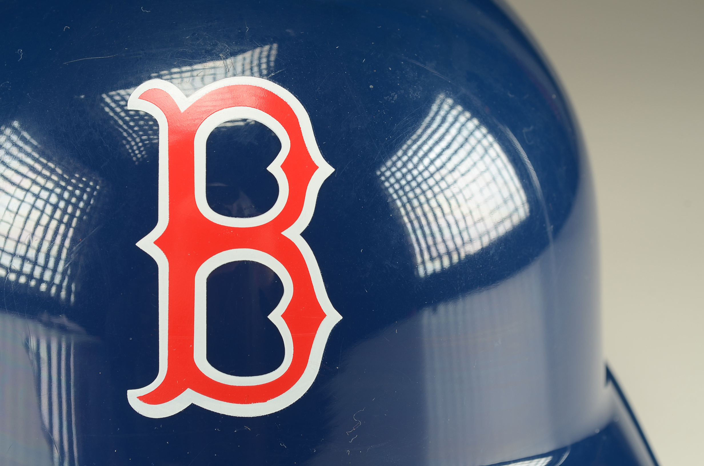 Marty Barrett Signed Boston Helmet and Photo