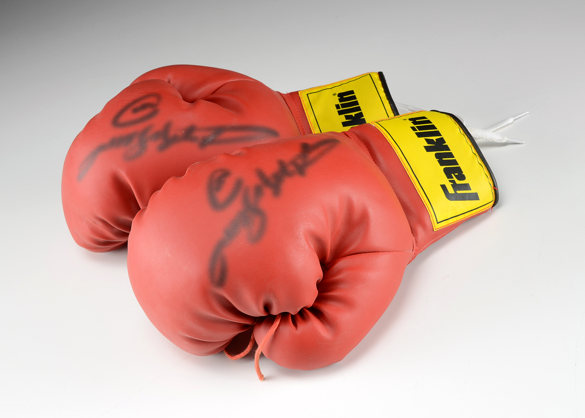 Sugar Ray Leonard Signed Boxing Gloves