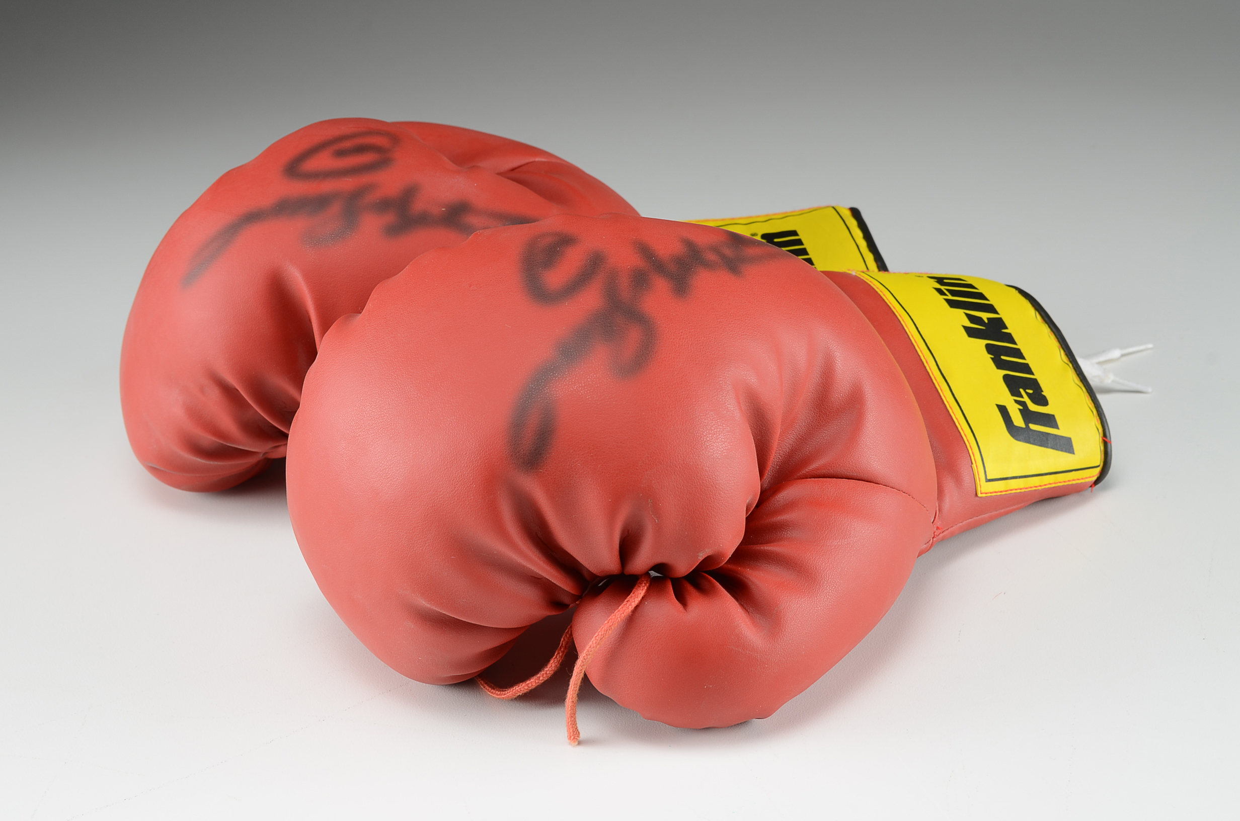 Sugar Ray Leonard Signed Boxing Gloves