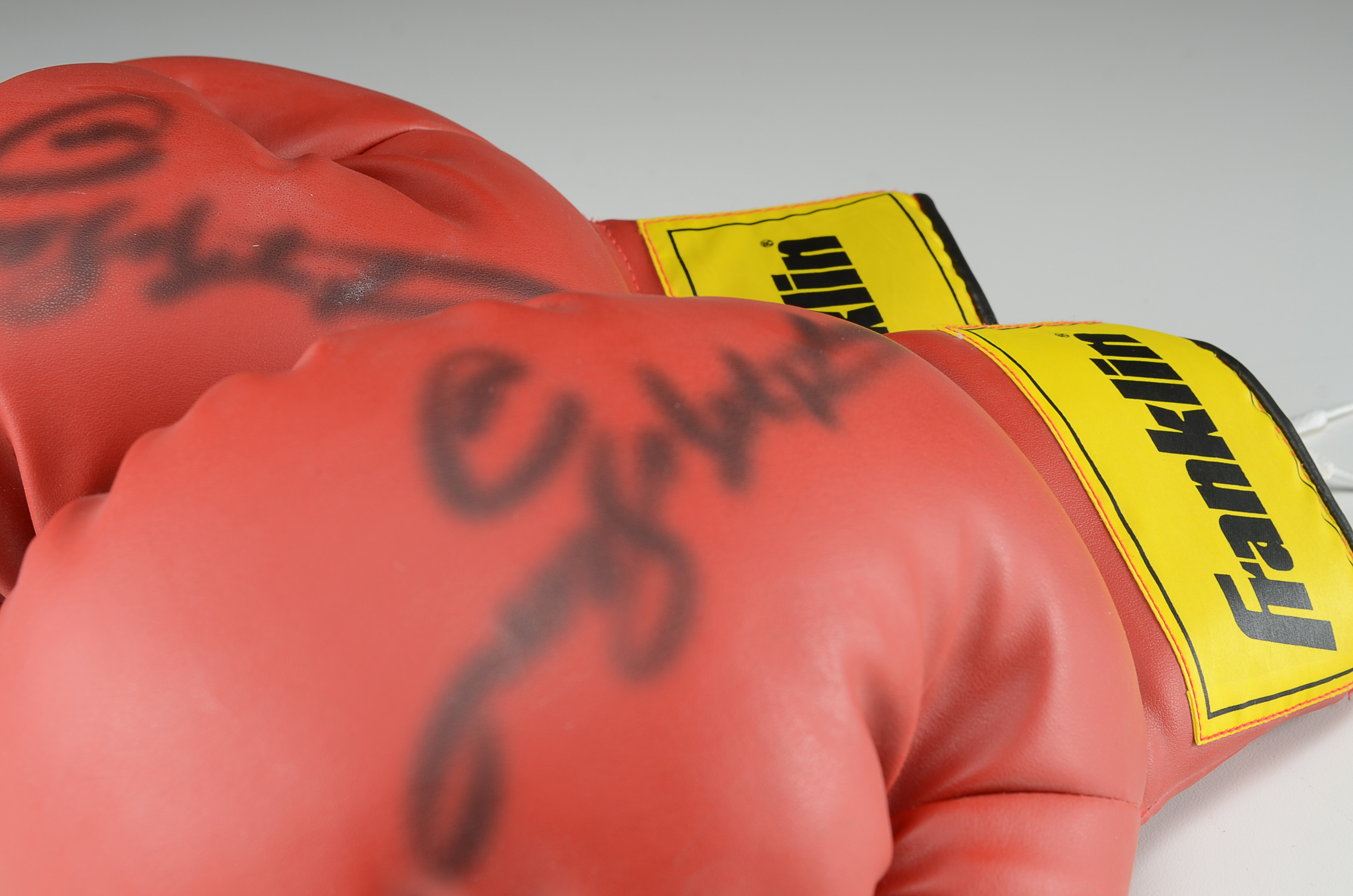 Sugar Ray Leonard Signed Boxing Gloves