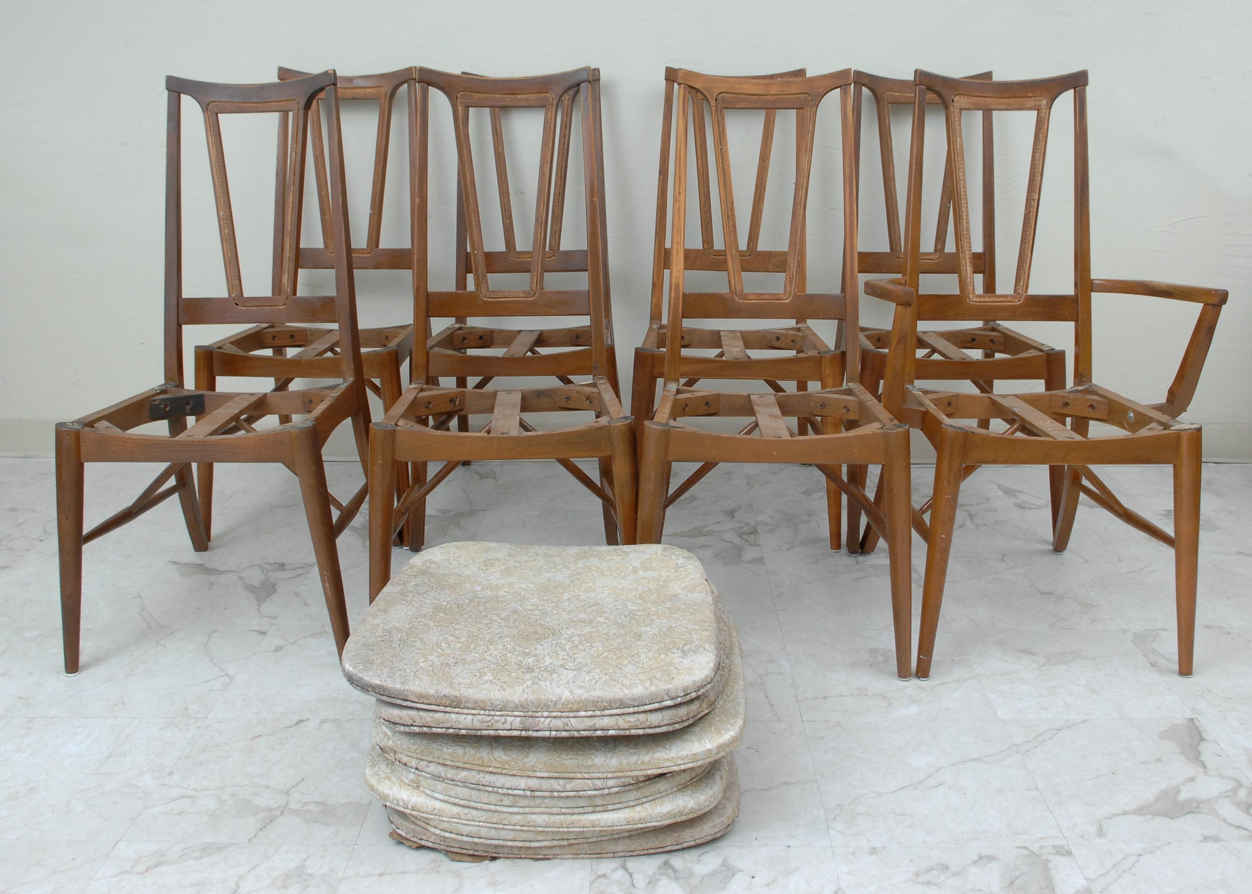 Holman Manufacturing Company Maple Dining Chairs