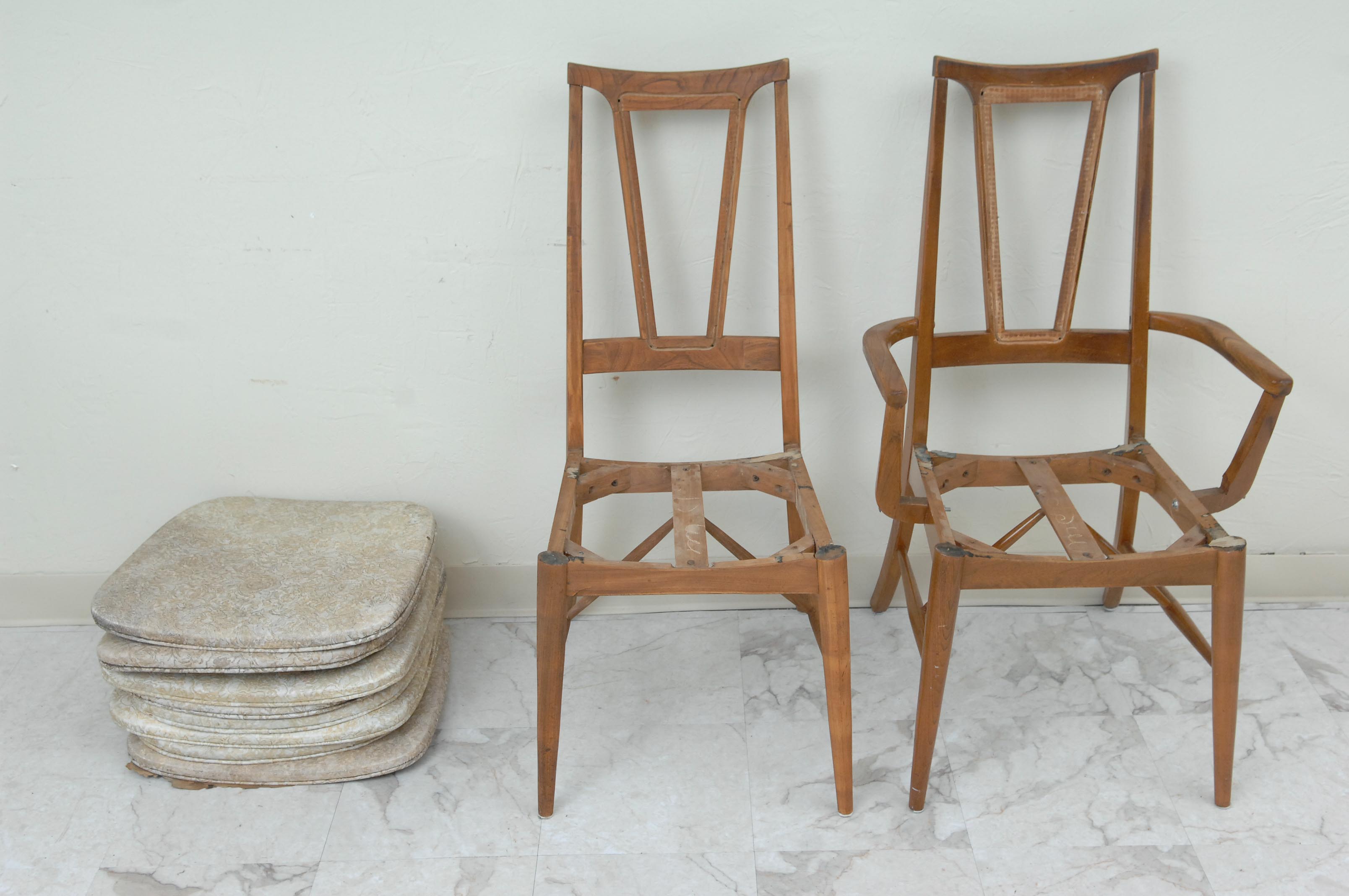 Holman Manufacturing Company Maple Dining Chairs