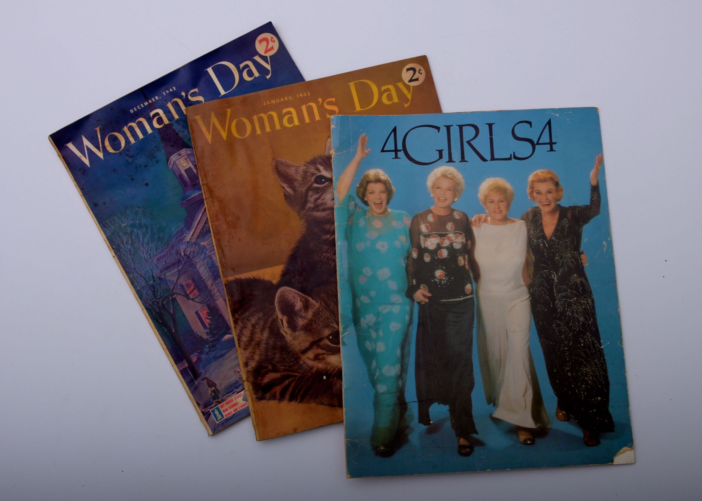 Three Vintage Women's Magazines