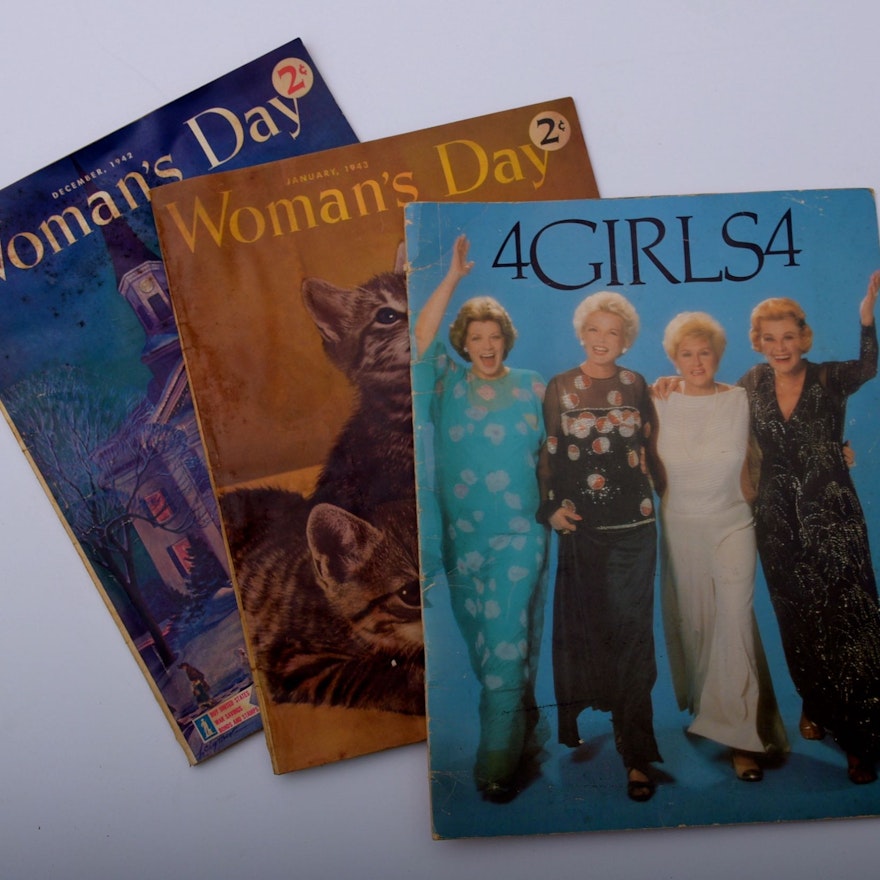 Three Vintage Women's Magazines