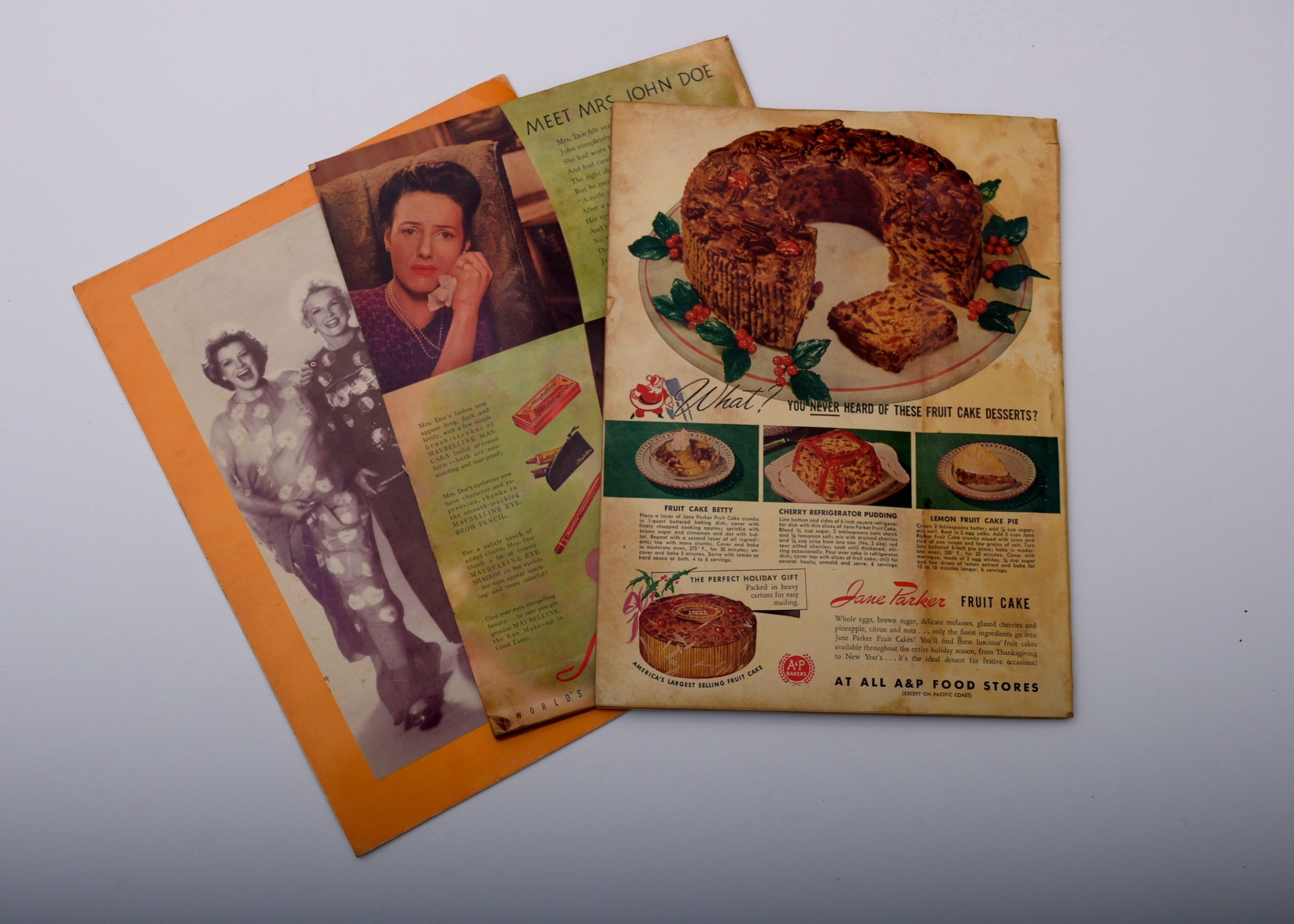 Three Vintage Women's Magazines