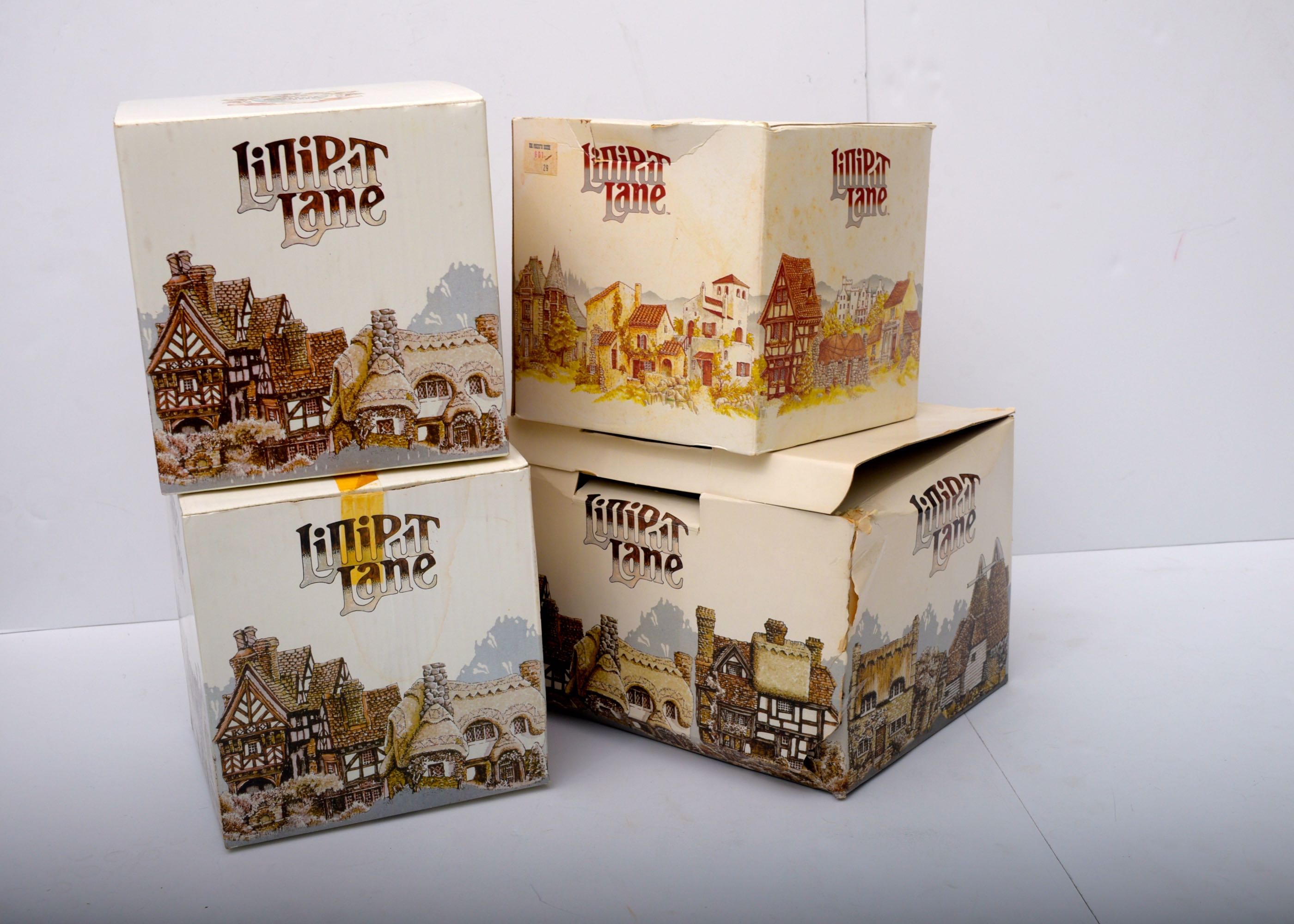 Collection of Lilliput Lane Collectibles