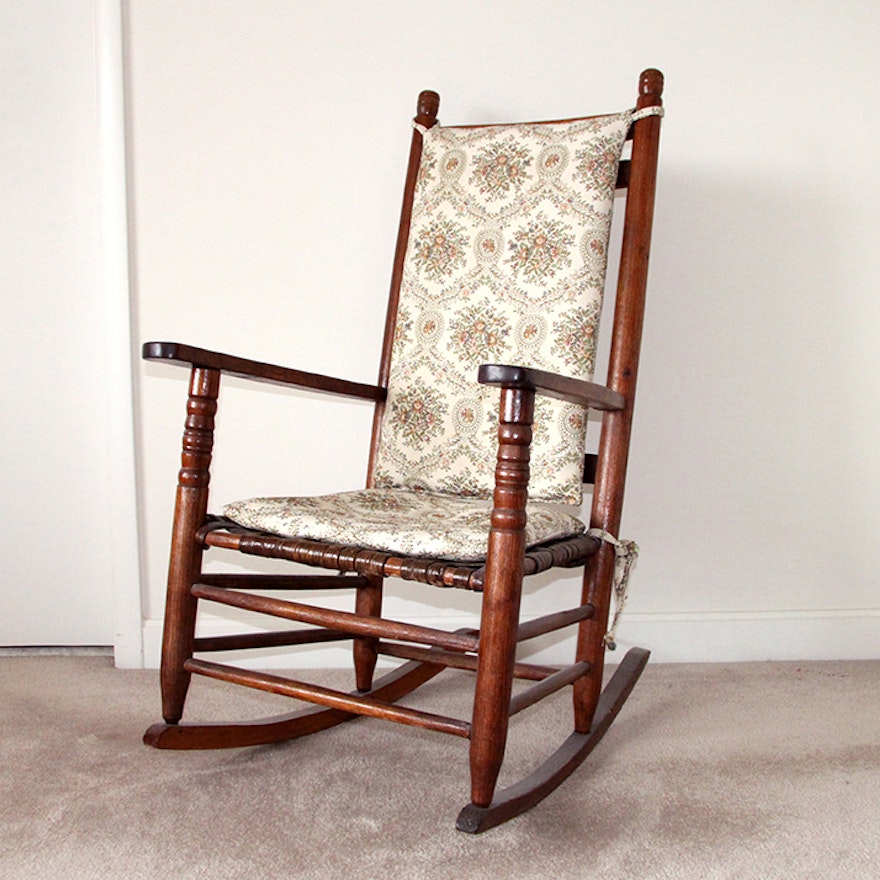 Antique Hickory Rocking Chair