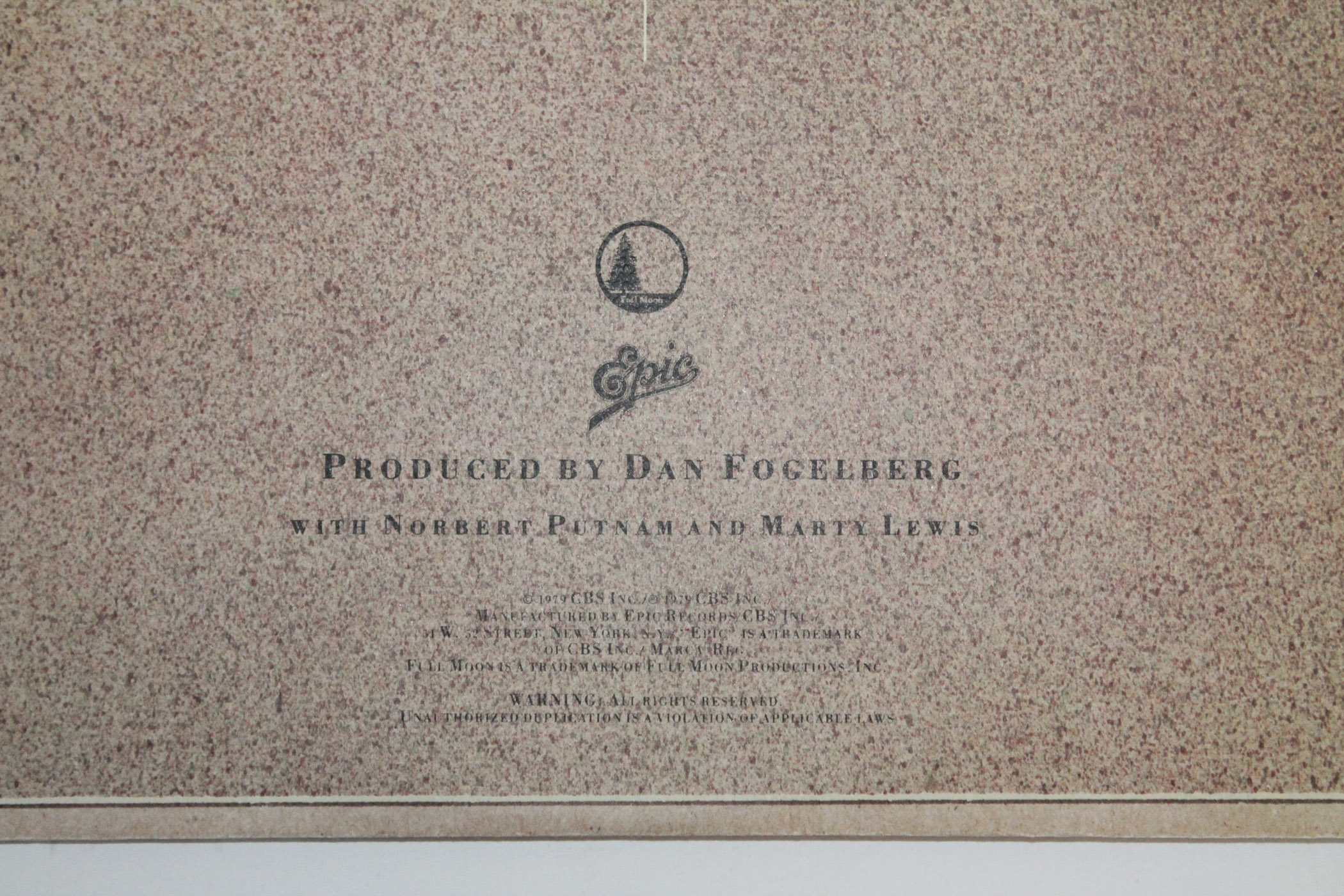 Dan Fogelberg Record Album Duo