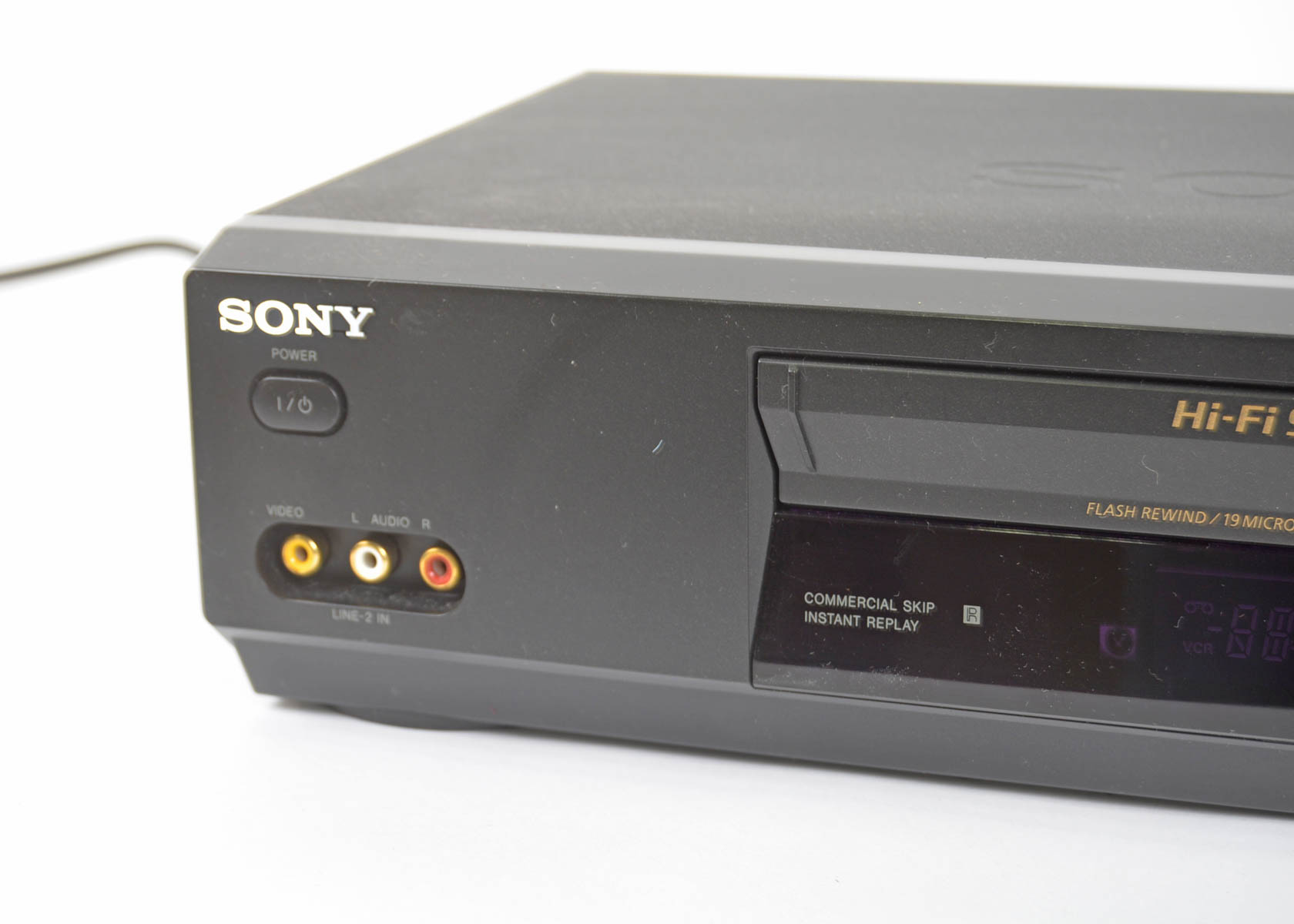 VCR  and DVD Player