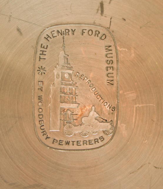 Henry Ford Museum Pewter Replica Coffee Set
