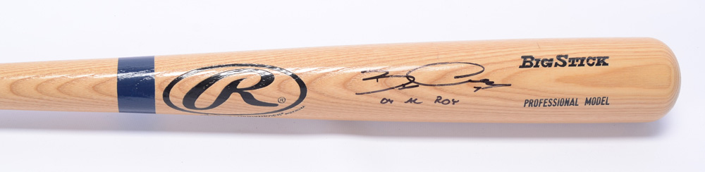Bobby Crosby Signed Baseball Bat