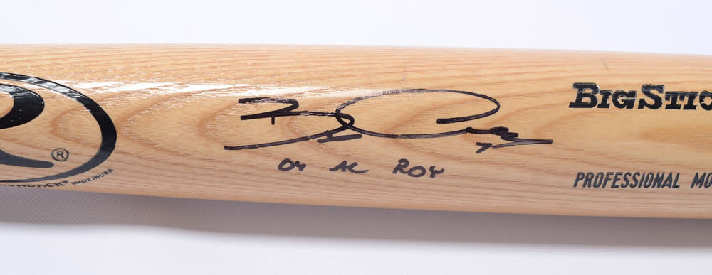 Bobby Crosby Signed Baseball Bat