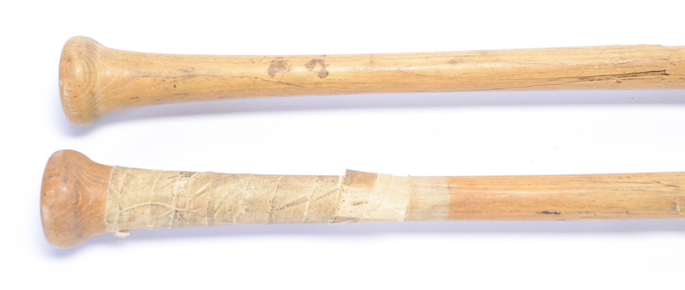 Two Thomas Howard Game Used Bats