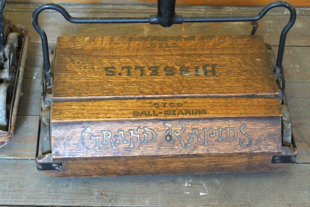 Pair of Antique Bissell Carpet Sweepers