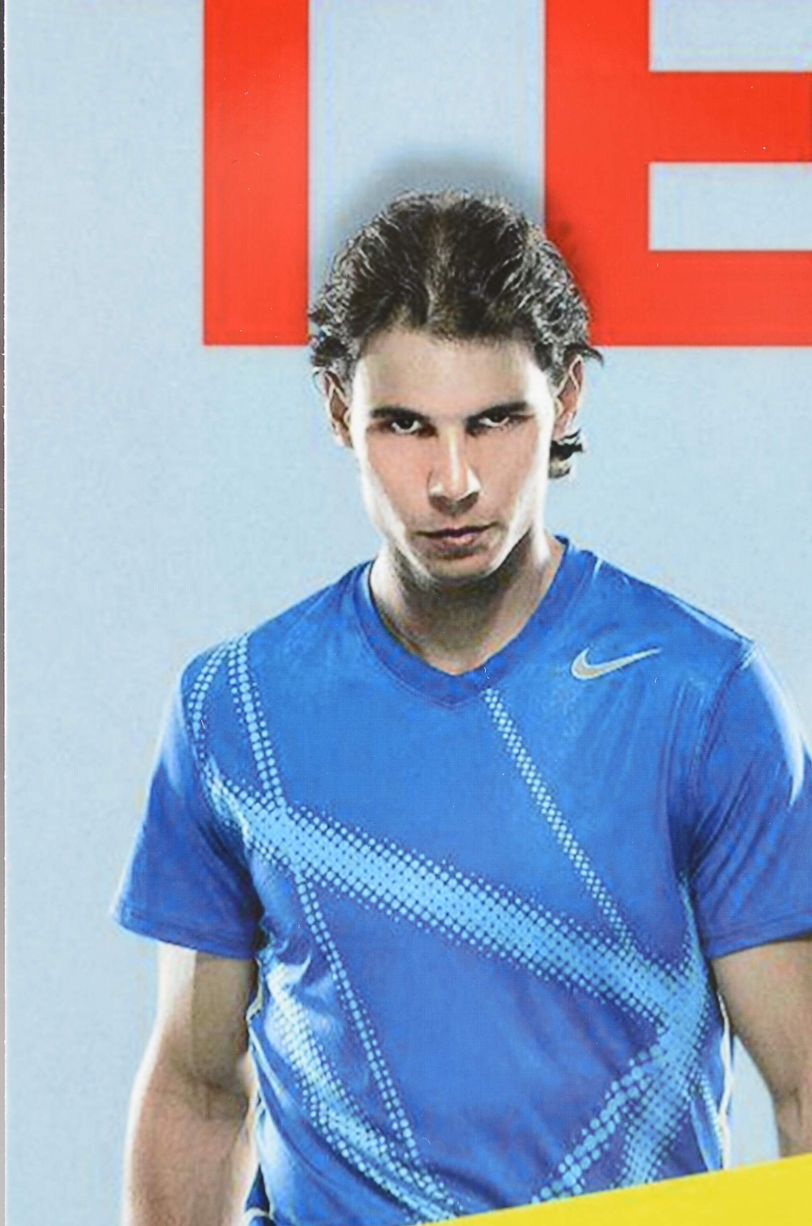 Nadal, Federer and Djokovic Signed Flyer