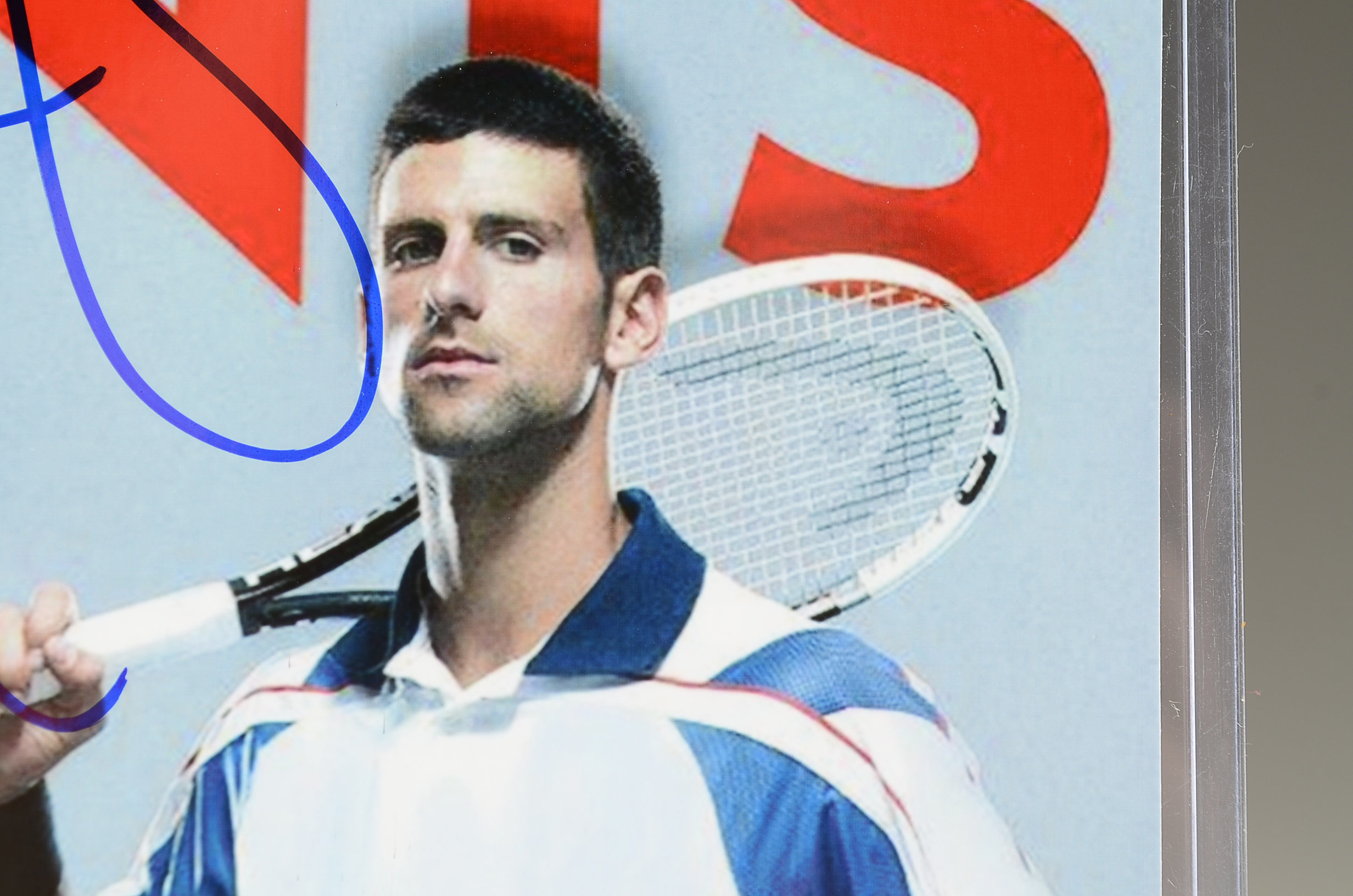 Nadal, Federer and Djokovic Signed Flyer