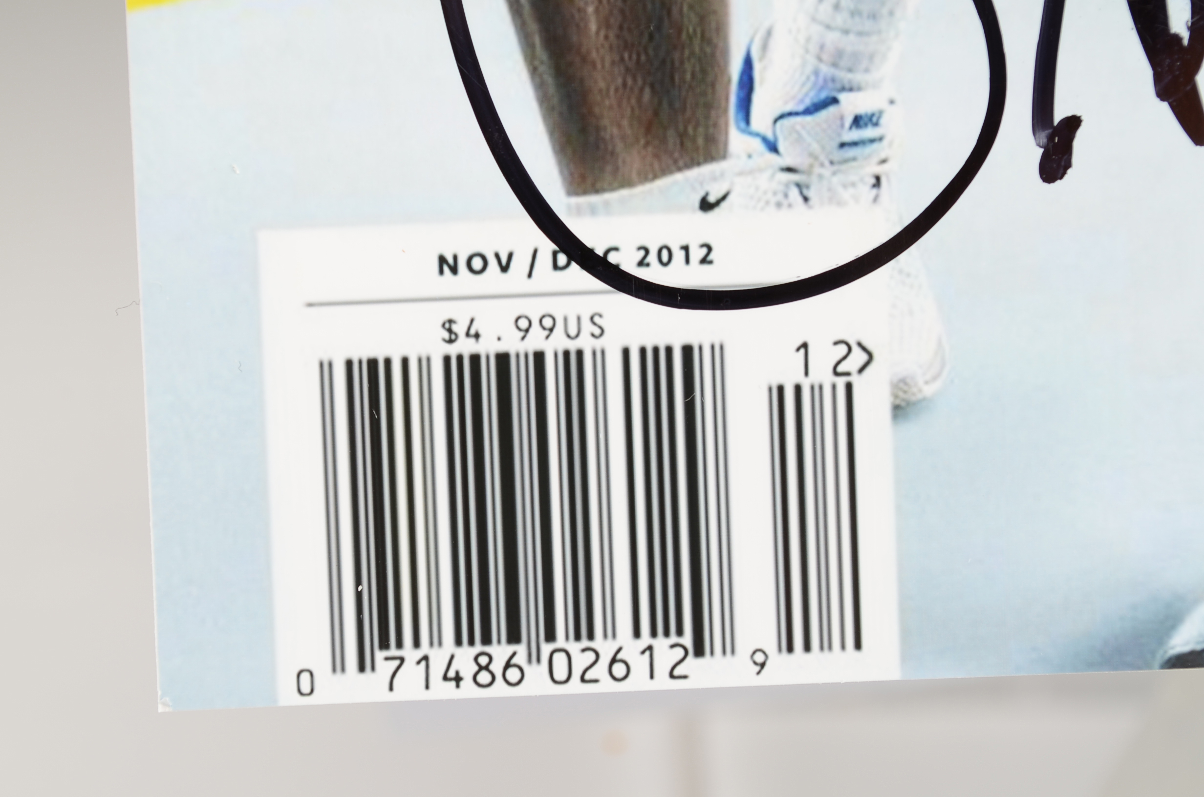 Nadal, Federer and Djokovic Signed Flyer