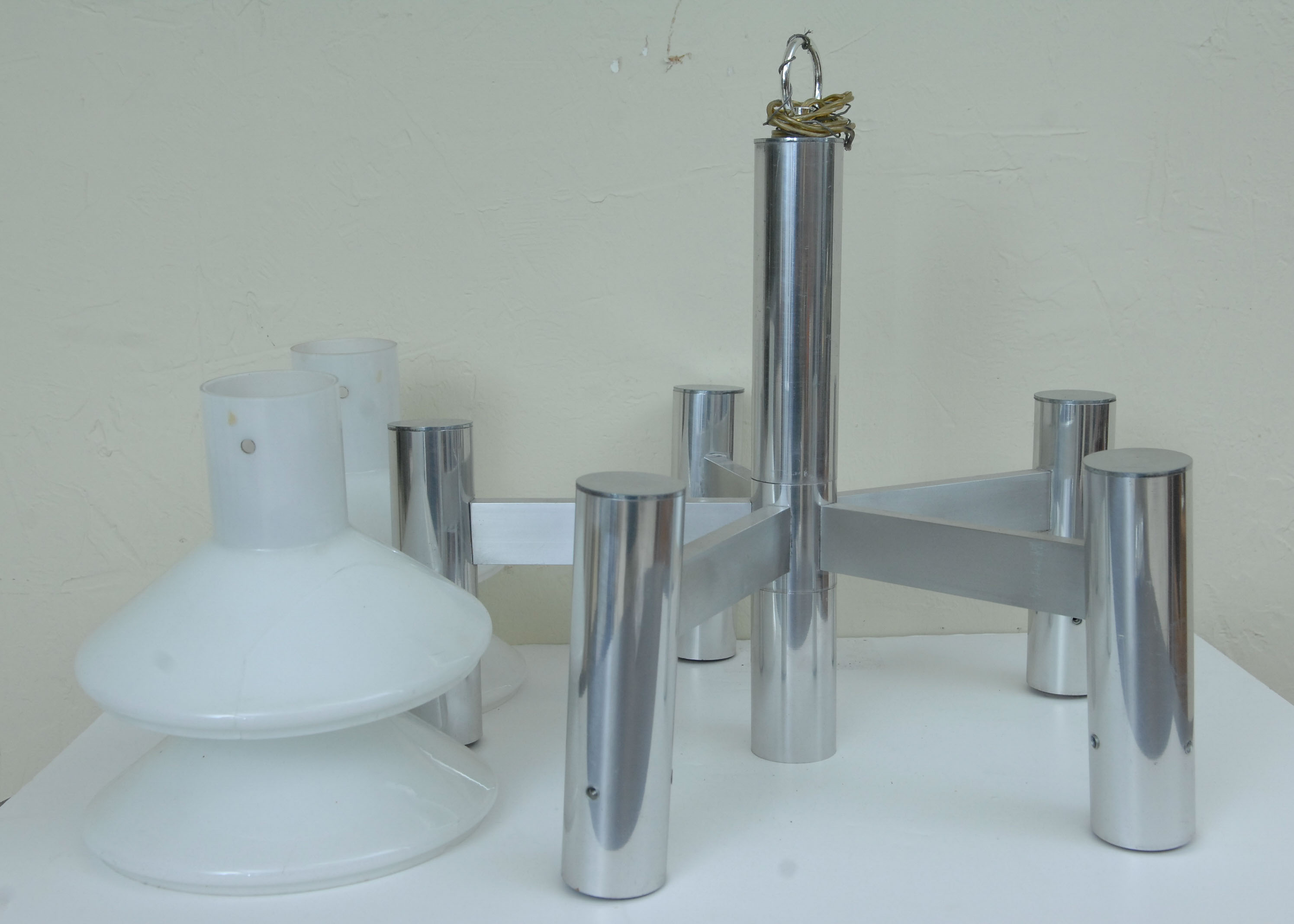 Silver Ceiling Lamp Fixture