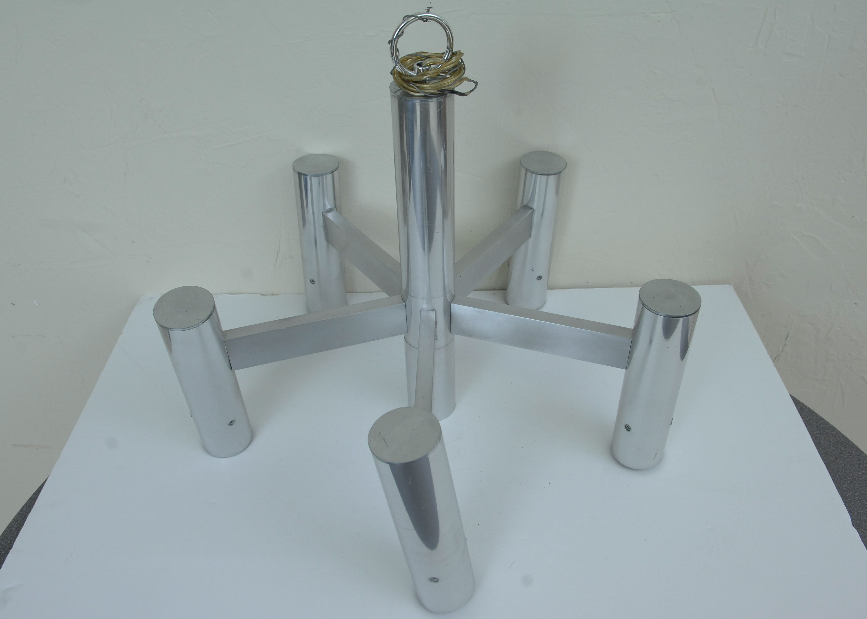 Silver Ceiling Lamp Fixture