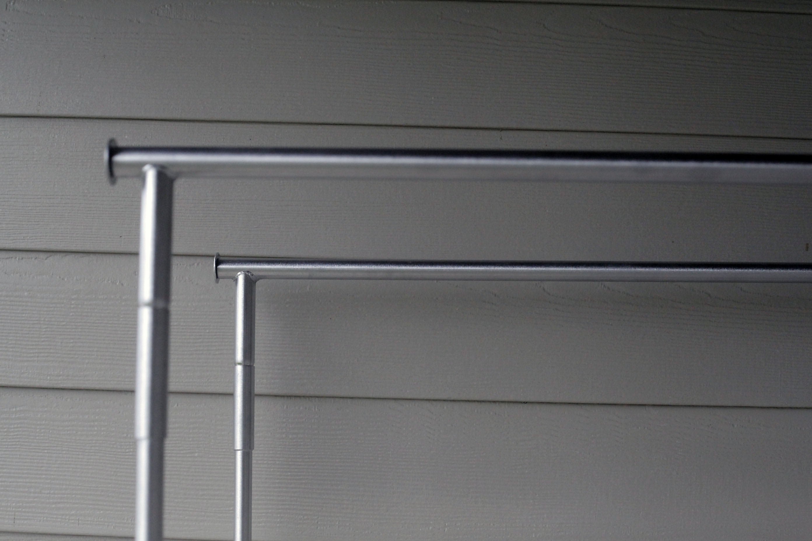 Brushed Chrome Garmet Rack