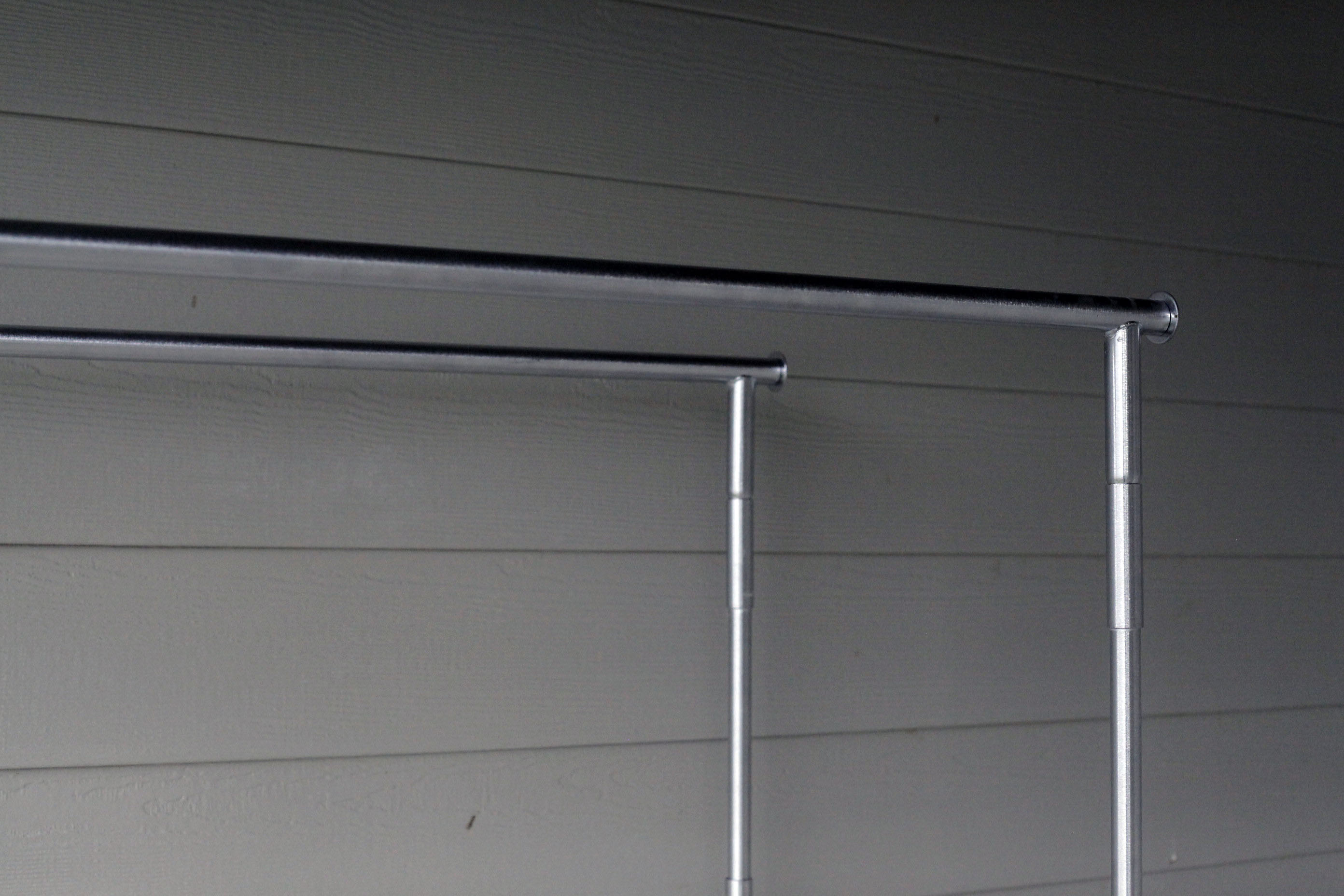 Brushed Chrome Garmet Rack