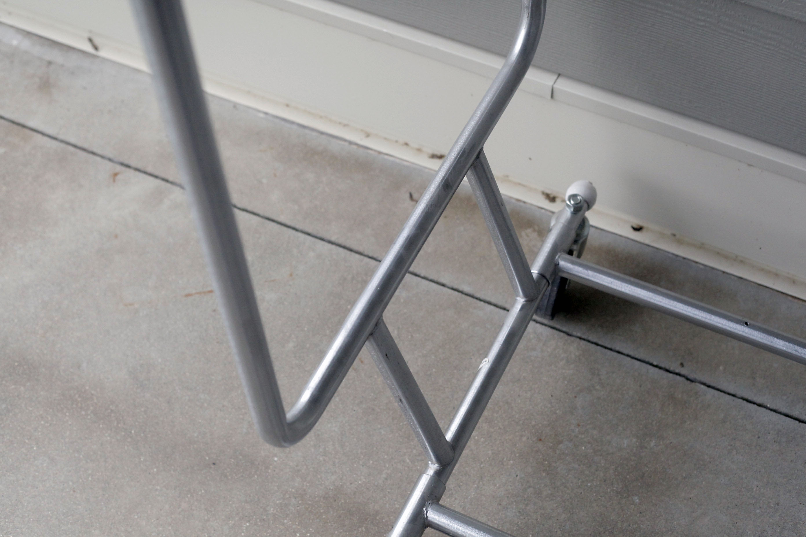 Brushed Chrome Garmet Rack