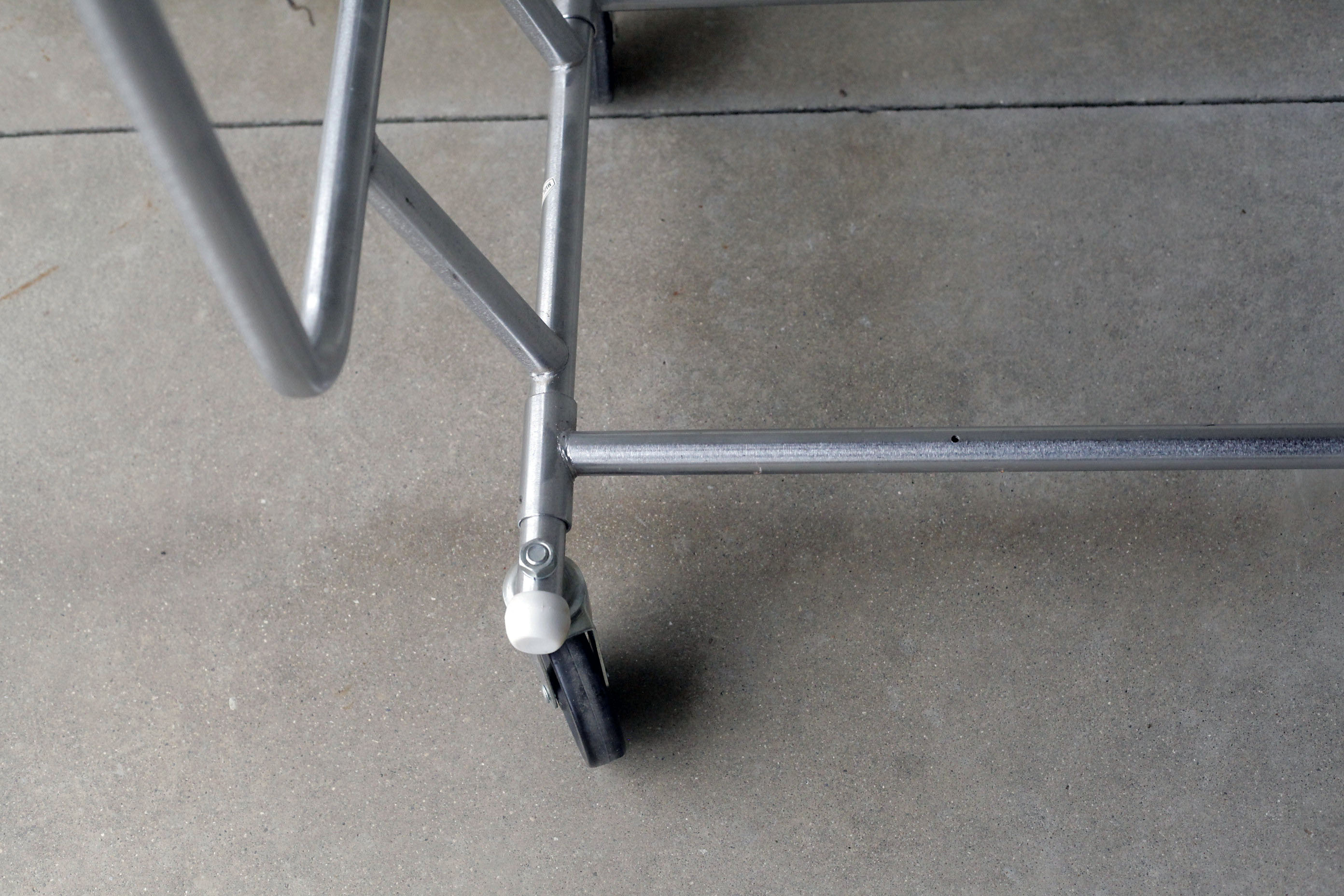 Brushed Chrome Garmet Rack