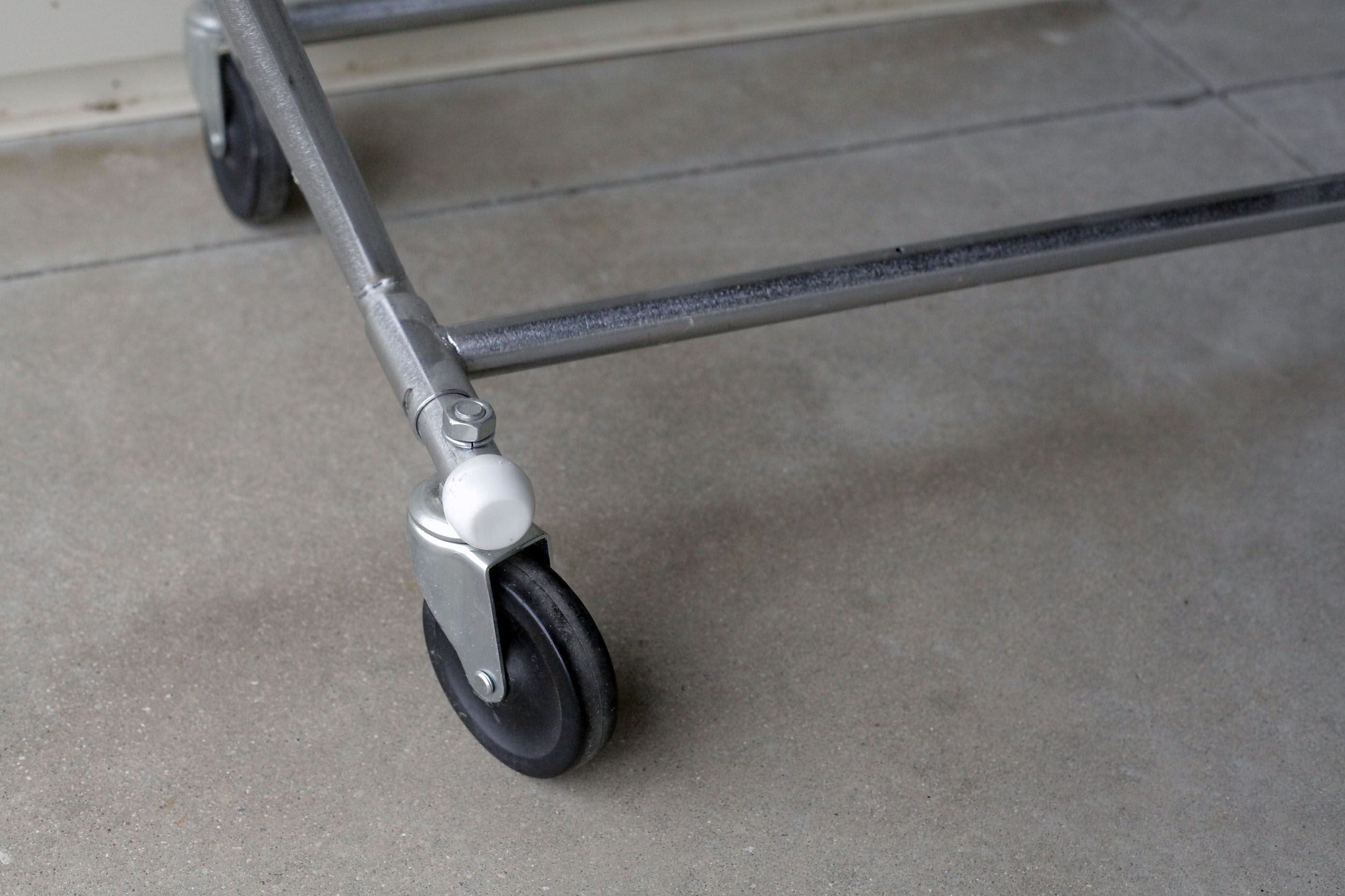 Brushed Chrome Garmet Rack