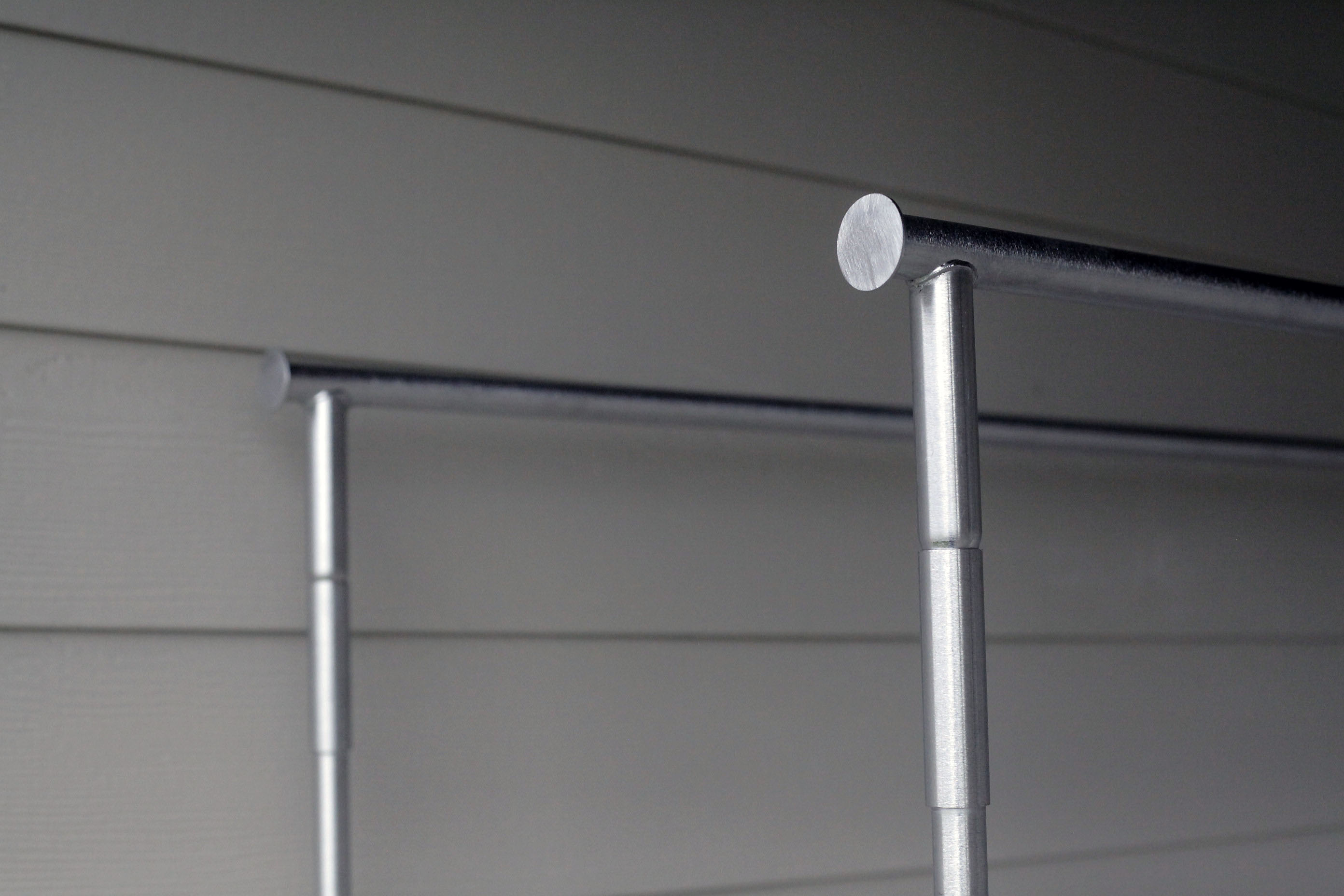 Brushed Chrome Garmet Rack