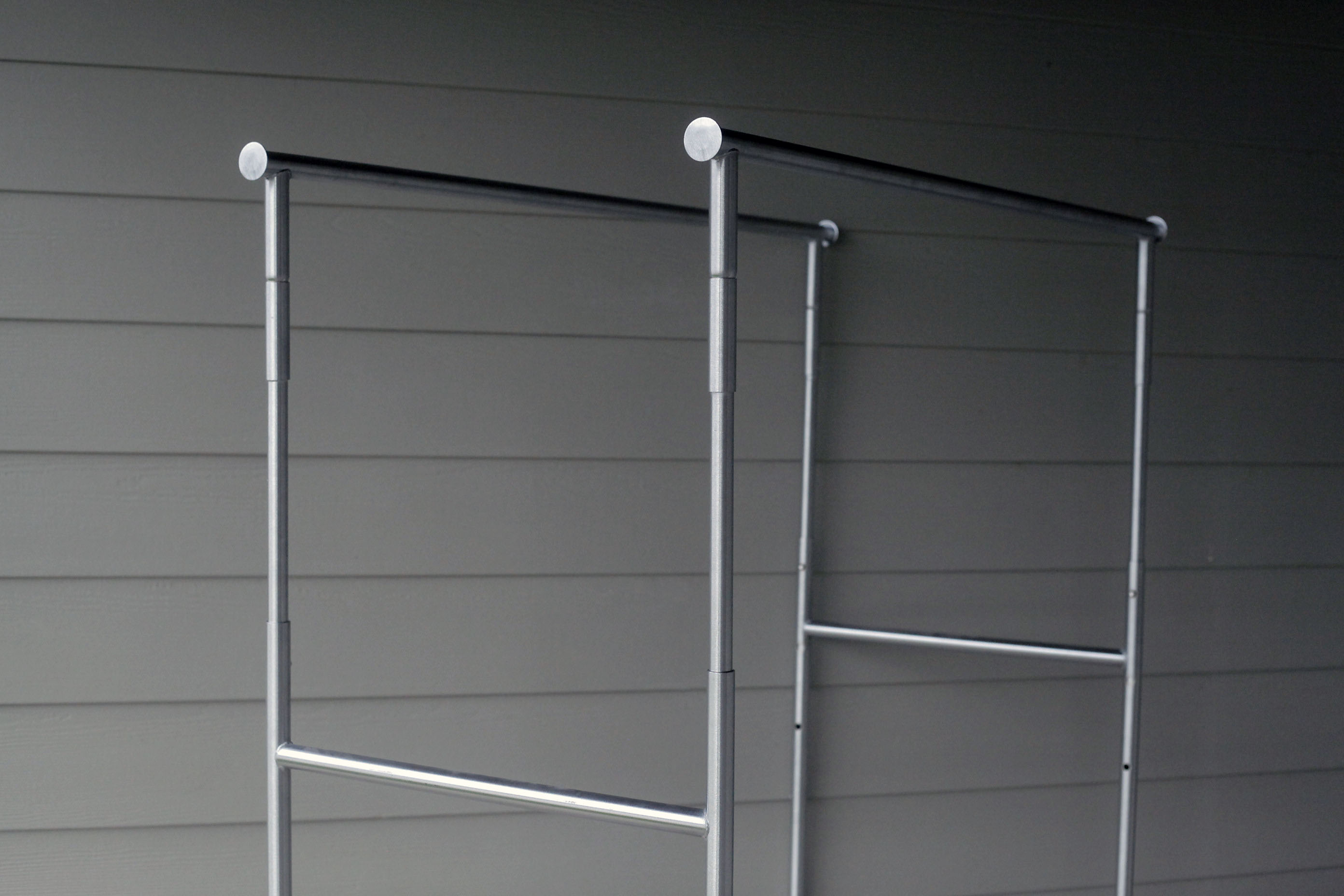 Brushed Chrome Garmet Rack