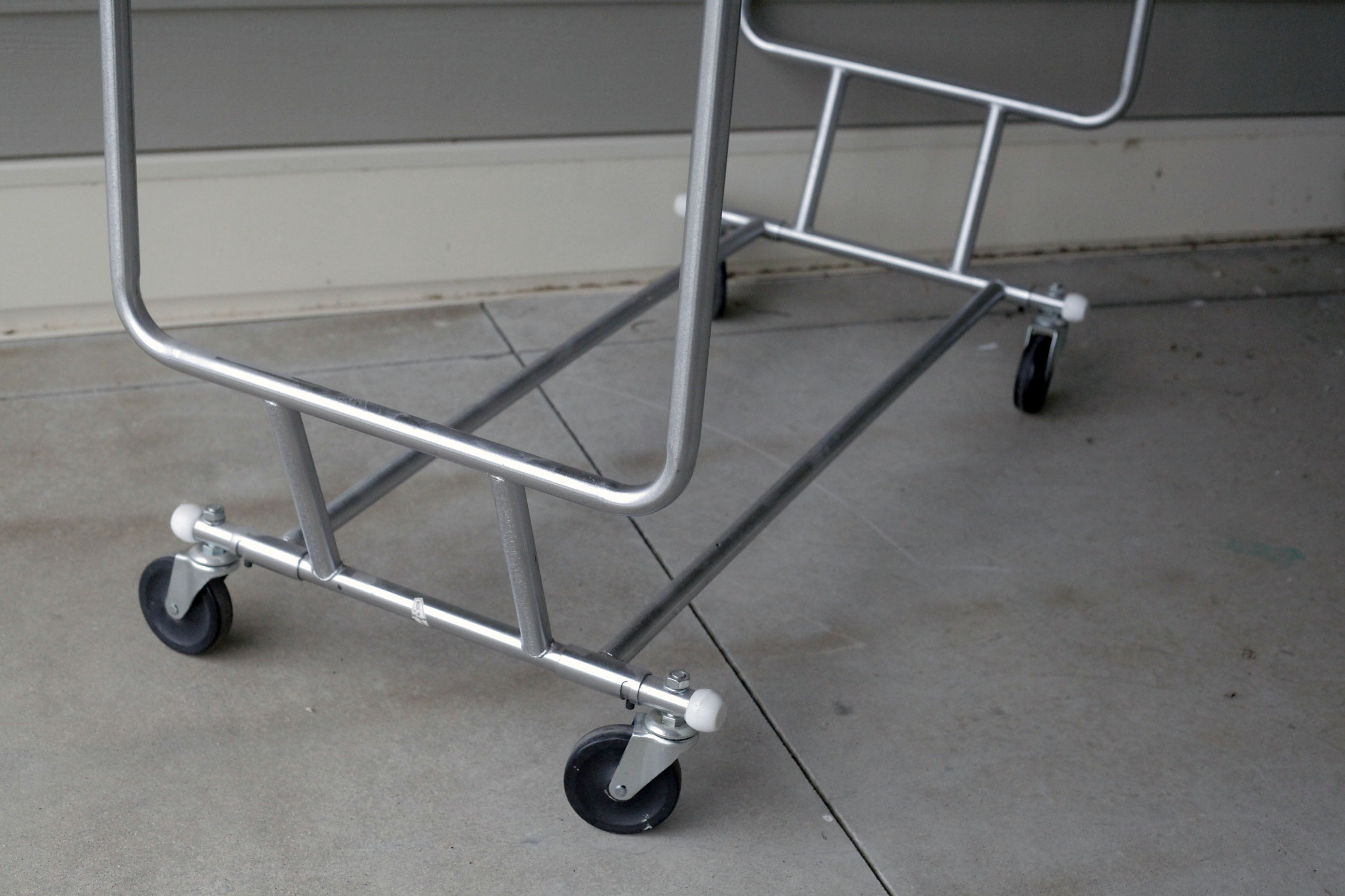 Brushed Chrome Garmet Rack