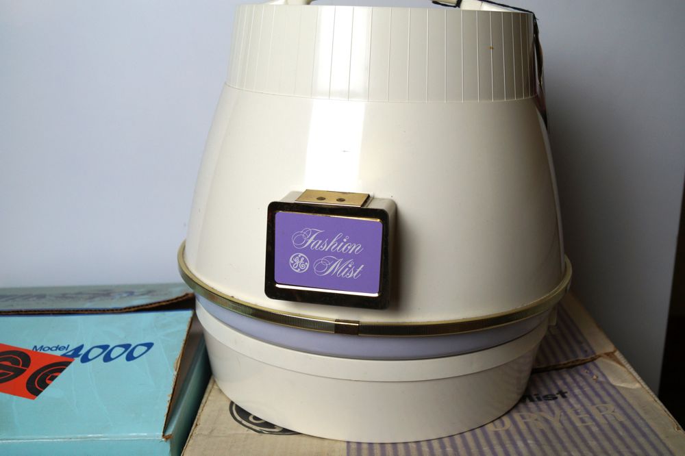 Vintage General Electric Hair Dryer and Home Spa Whirlpool