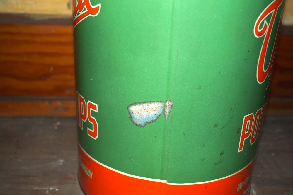 Vintage "Up-To-Date" Potato Chip Tin